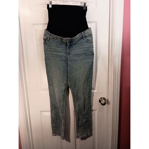 asos Design Maternity Jeans Size 4 Blue - Picture 2 of 8